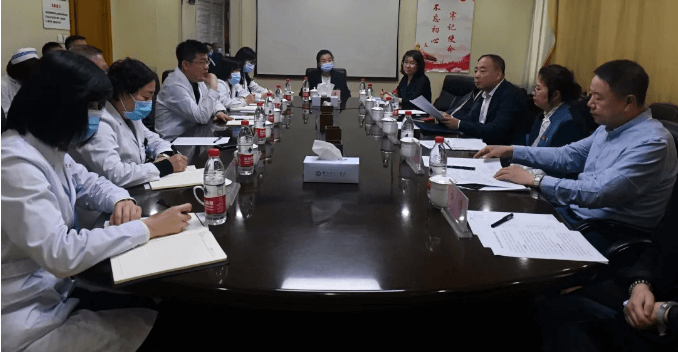 省衛(wèi)健委督查組到我院開展安全防范和防汛準備工作督查