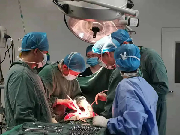 胸外科李天陽主任團隊為巨大胸骨后甲狀腺腫患者成功實施手術(shù)