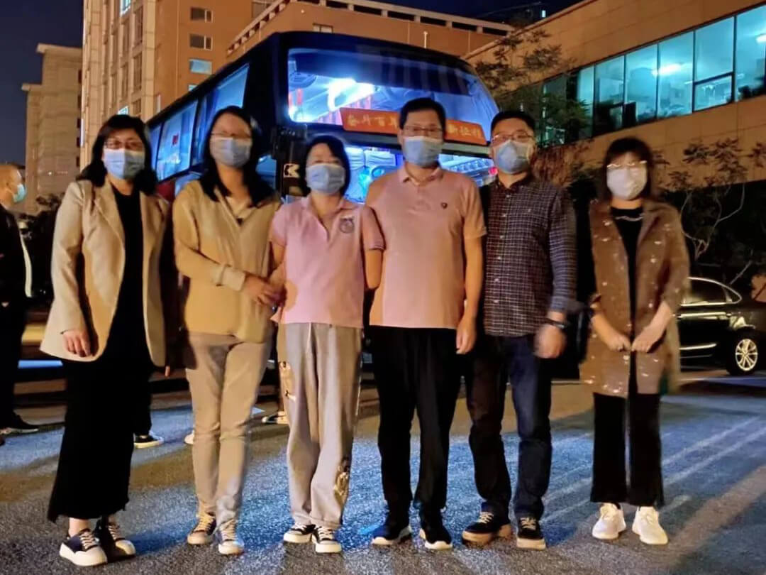送你出征，等你歸來！錦州市中心醫(yī)院醫(yī)務(wù)人員支援丹東核酸檢測