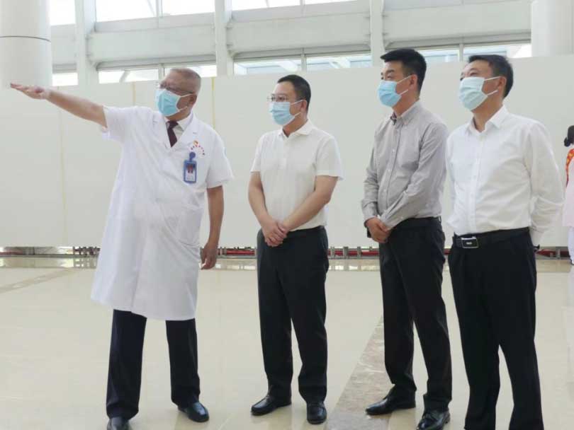 王心宇到錦州市中心醫(yī)院調(diào)研時強調(diào)：推動可持續(xù)發(fā)展 更好滿足人民群眾就醫(yī)需求